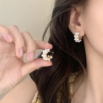 Clemmie Pearl Hoops