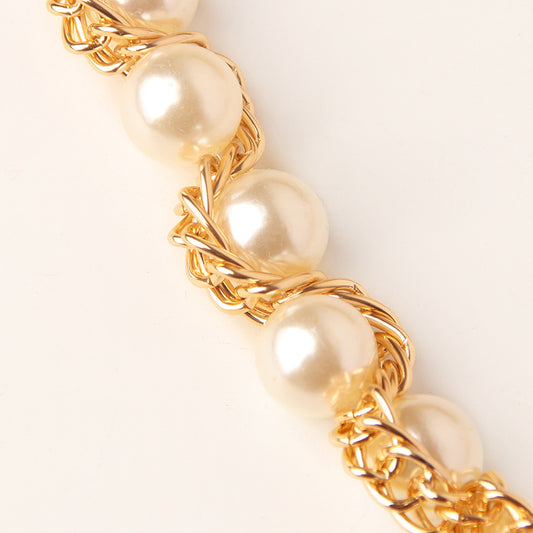 "Top Priority" Pearl Chain Belt