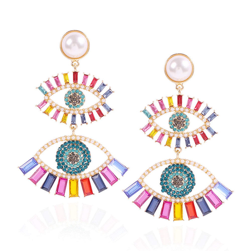 “Eye for Detail” Colorful Earrings
