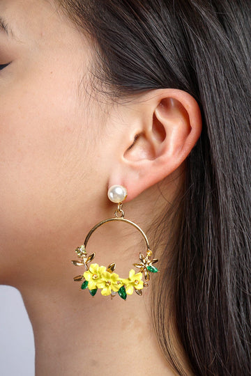 "The Bright Side" Flower Earrings