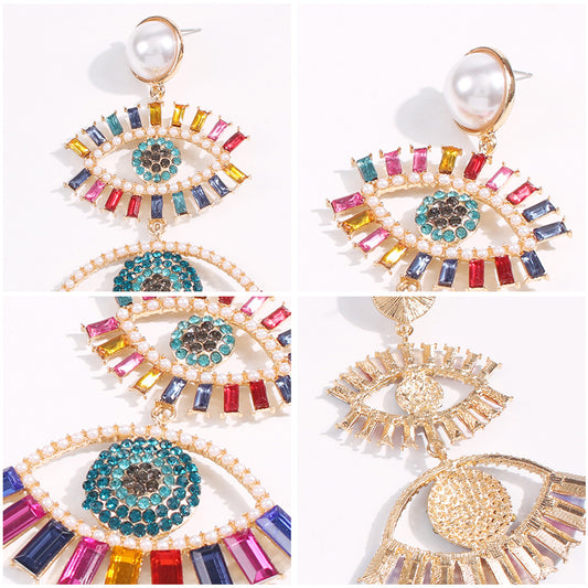 “Eye for Detail” Colorful Earrings
