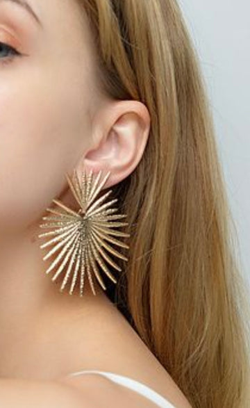 “Spur of the Moment” Spike Earrings